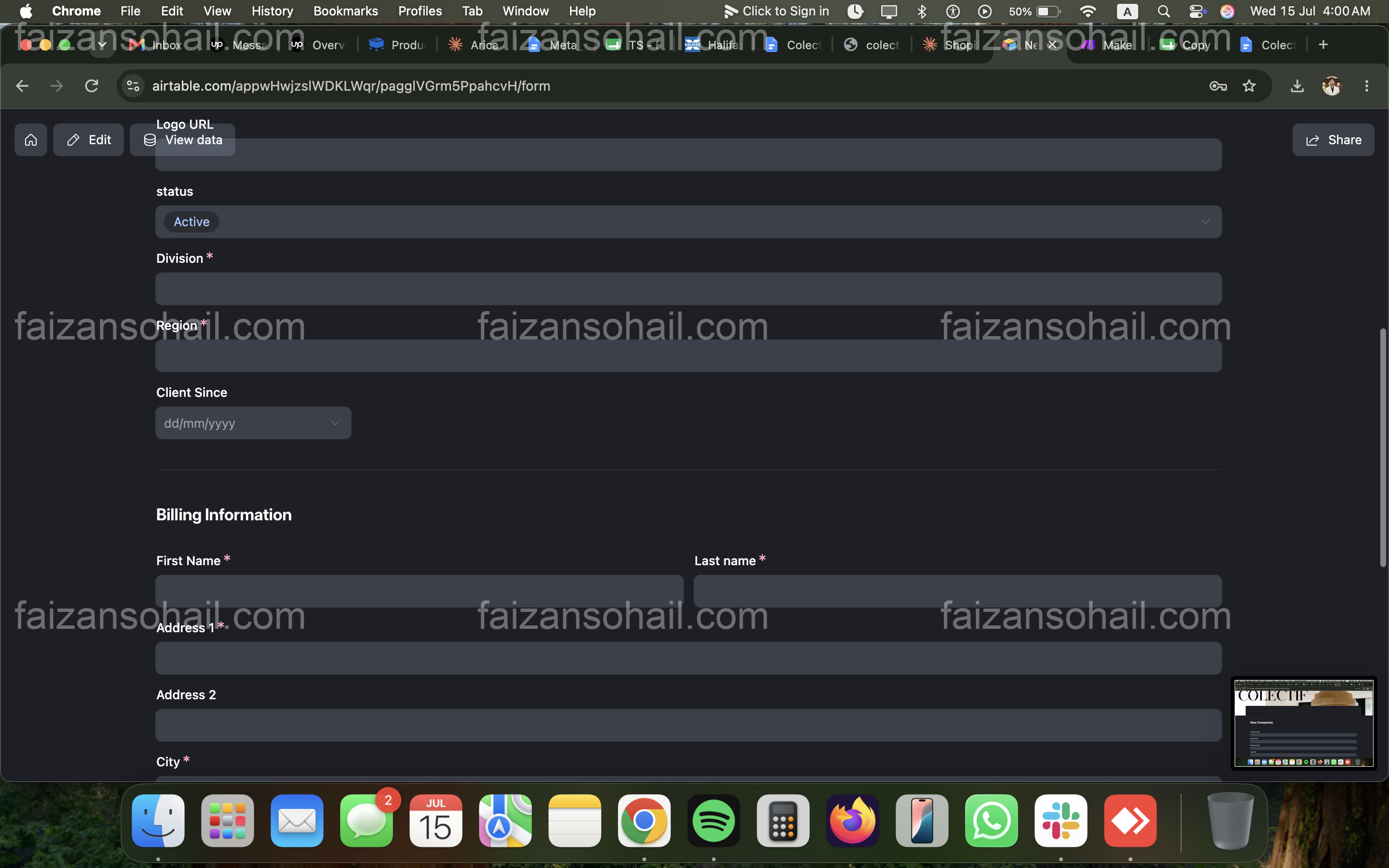 Shopify Ops & Client Portal - Airtable, Softr & Monday.com screenshot 24